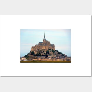 Mont Saint Michel Normandy France Posters and Art